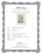 Rare Salvador Dali Original Engraving from The Divine Comedy, Purgatory