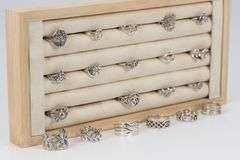 .925 Sterling Silver Curated 20 Ring Lot Various Sizes & Styles