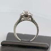 CERTIFIED BRAND NEW 14K WHITE GOLD DIAMOND RING