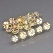 Heated only! 2.35ct set of champagne Ceylon Sapphires!