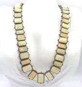 Jaw Dropping Brand New European 128.70CTW  Emerald-Cut Ethiopian Opal W/ Fire & 8.73CTW Diamond Neck