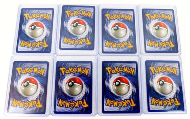 8 Pokémon 1999 1st Edition Trade Cards