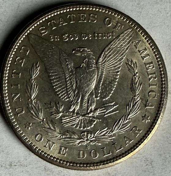 1881 S Frosty White BU Morgan.