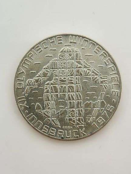 1976 Austria 100 Schilling, Silver