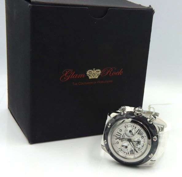 Brand new Glam Rock white dial watch