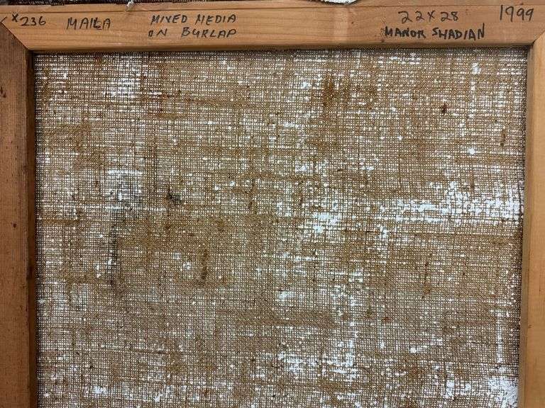 Rustic And Textured Original By Manor Shadian