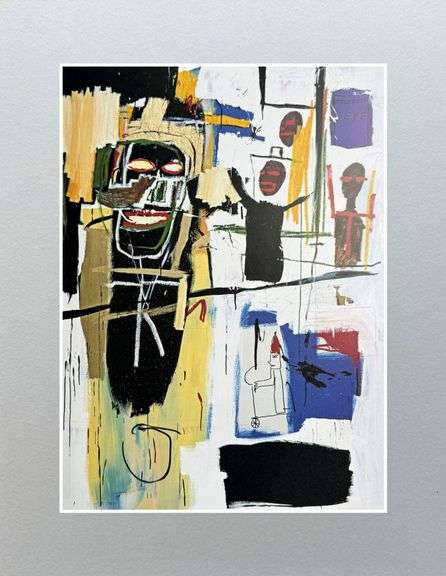 Colorful Jean-Michel Basquiat From 'The Art of Storytelling'