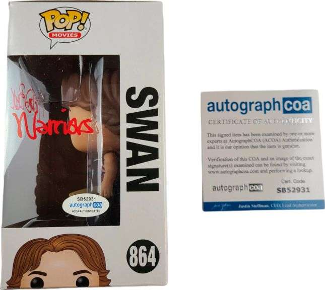 Michael Beck Swan Signed Autographed The Warriors Movie Funko Pop! #864 ACOA