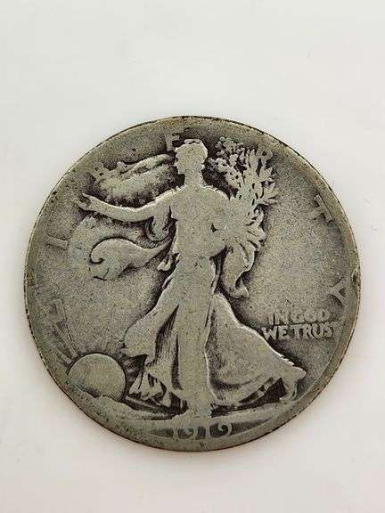 1919-S Walking Liberty Half Dollar