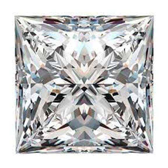 Magnificent Princess Cut Lab Diamond - 4 Carats