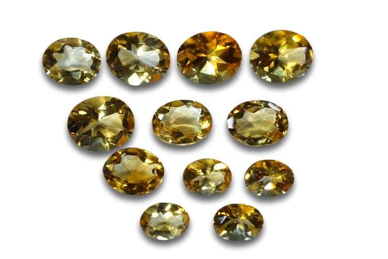 Sunny Citrine - Lot of 12