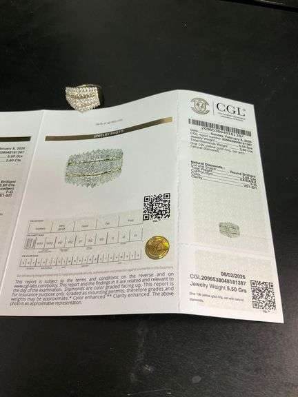 CERTIFIED 10K YELLOW GOLD DIAMOND RING
