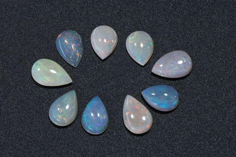 Graceful Opal Pears - Lot of 9