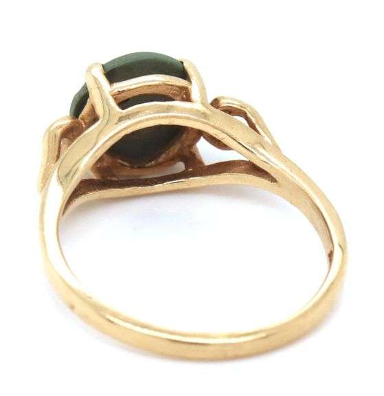 Fun 14K YG Ring with Wedgwood Daisy