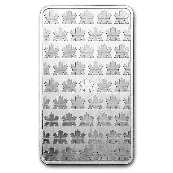 Royal Canadian Mint 10 oz. Silver Bar
