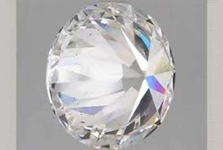 Very Fine Certified Round Brilliant Cut Lab Diamond - 2.08 Carats