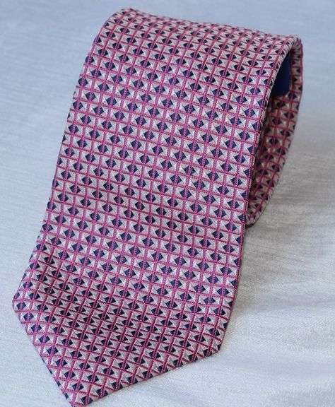 Fine Quality Italian Hand Made Silk Tie By Galante