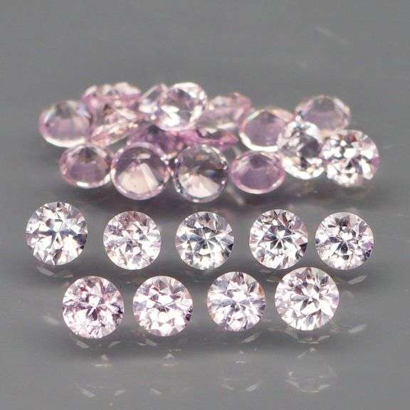 Wow! 2.14cts of baby doll pink UNTREATED Sapphires!