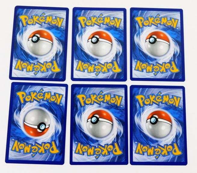 6 Pokémon 2017 Trainer Trade Cards