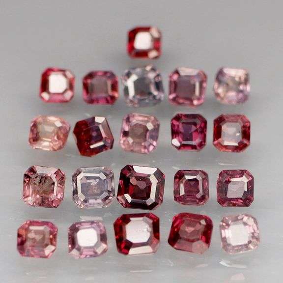 Untreated and unbelievable! 3.25ct fancy red Sapphire set!