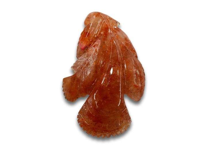 Hand-carved Sunstone - 32.47 cts.