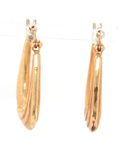 14kt Yellow gold earrings