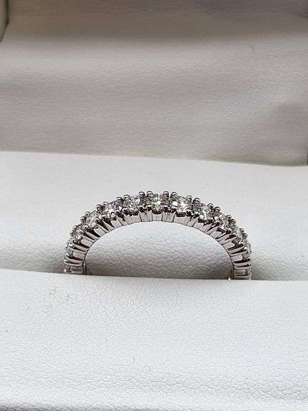 Beautiful 2.43 CTTW Lab Diamond Eternity Band