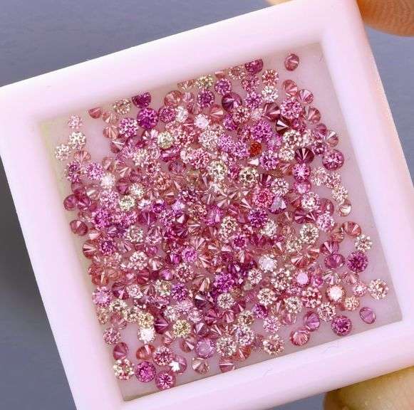 Massive! 3.23ct parcel of real pink Diamonds!