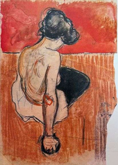 Edvard Munch, Seated Model