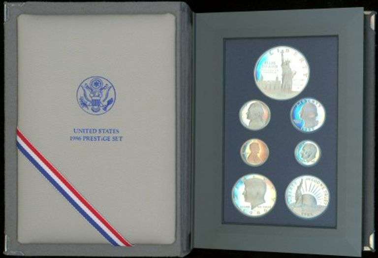 1986 Proof Prestige Proof Set in Box