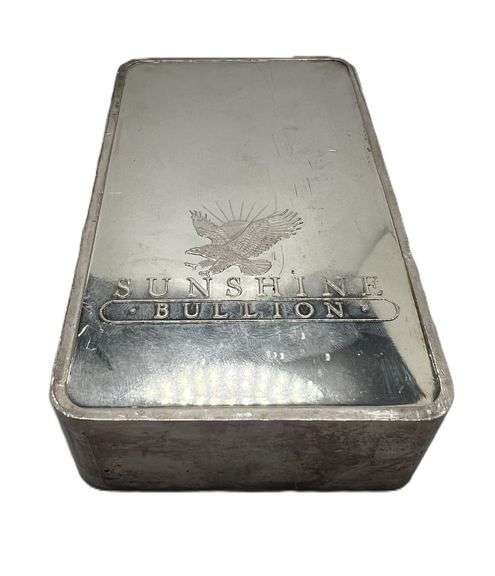 Sunshine Mining Silver Bar 100 oz .999+ Fine
