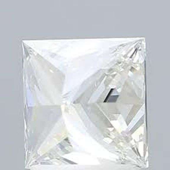 Unbelievable Princess Cut Lab Diamond - 4.09 Carats