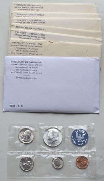 1968-70 & Two 1965 US Mint Sets