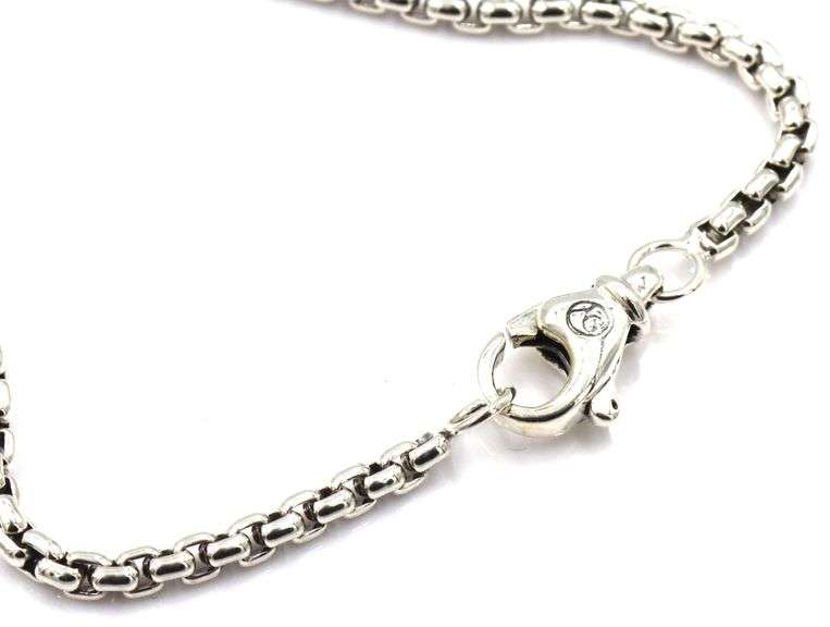 David Yurman box chain necklace 2.2mm