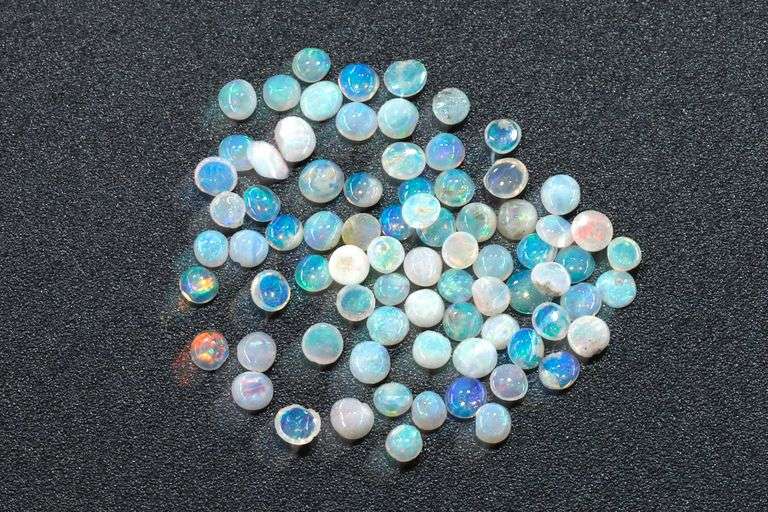 Color Opal Cabochons - Lot of 78