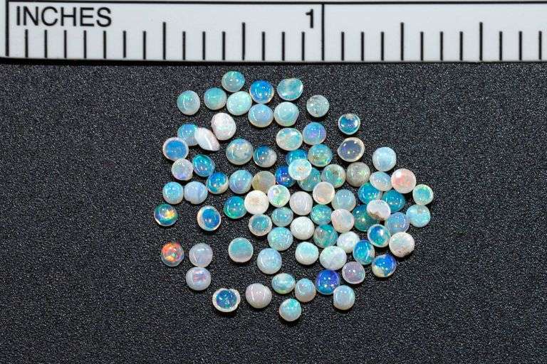 Color Opal Cabochons - Lot of 78