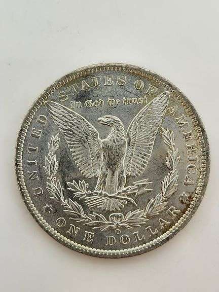 1890-O Morgan Silver Dollar