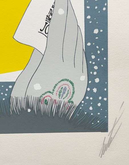 Erte "The Riviera" Special Signed Serigraph Number 1 In The Edition