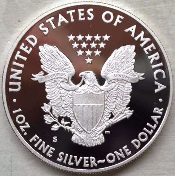2012-S American Eagle Silver Dollar 1 oz Coin