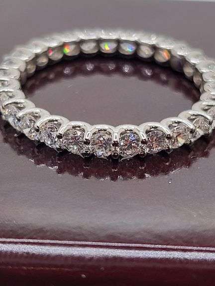 Timeless Design! 1.60 CTTW Lab Diamond Eternity Band