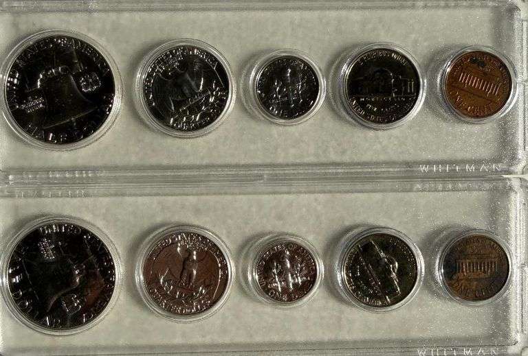 1961 1962 US Proof Sets