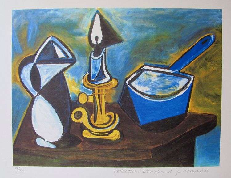 Highly Collectible Limited Edition Pablo Picasso, Still Life with Candle
