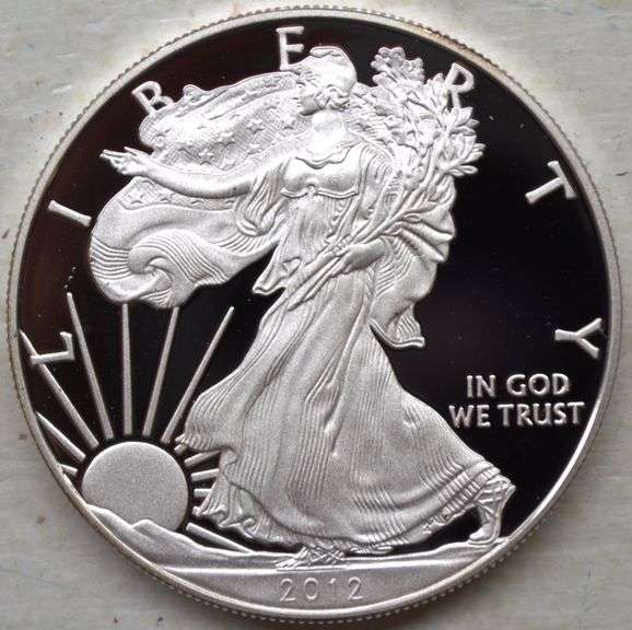2012-S American Eagle Silver Dollar 1 oz Coin