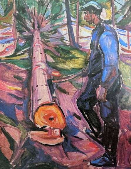 Edvard Munch, Tree Feller
