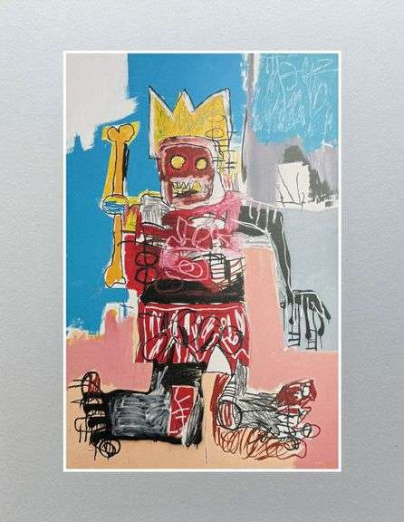 Colorful Jean-Michel Basquiat From 'The Art of Storytelling'