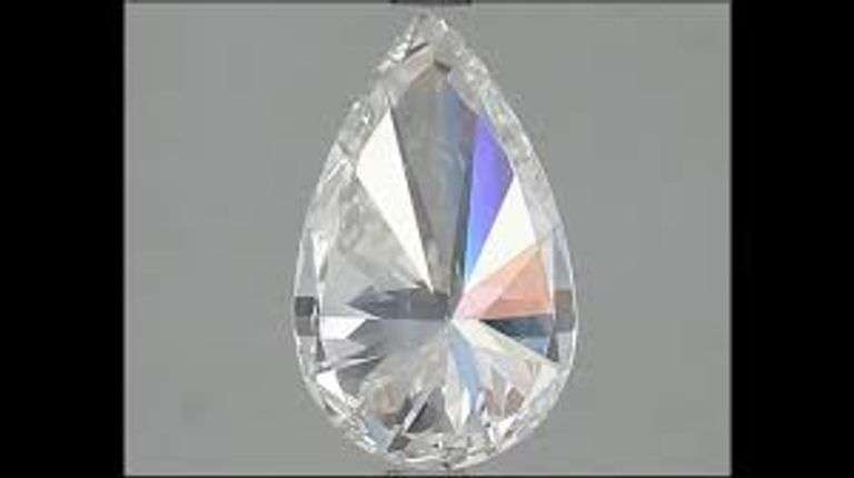 Remarkable CertifiedPear Brilliant Cut Lab Diamond - 3.1 Carats
