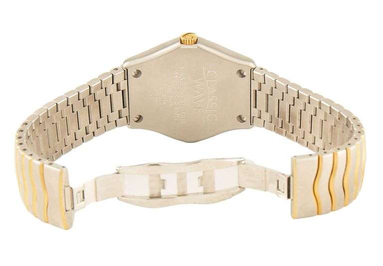 Ebel Classic Wave 1205538, 38MM, 18K Bezel, Stainless Steel Men’s Watch