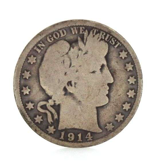 Scarcer 1914 Barber Half