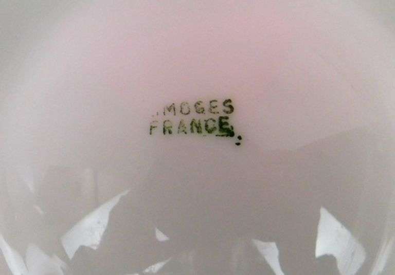 Antique French Limoges Oyster Plate