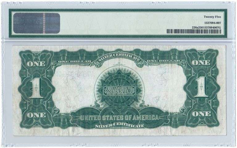 1899 $1 Silver Certificate “Black Eagle” FR#226a Lyons–Roberts | Very Fine 25